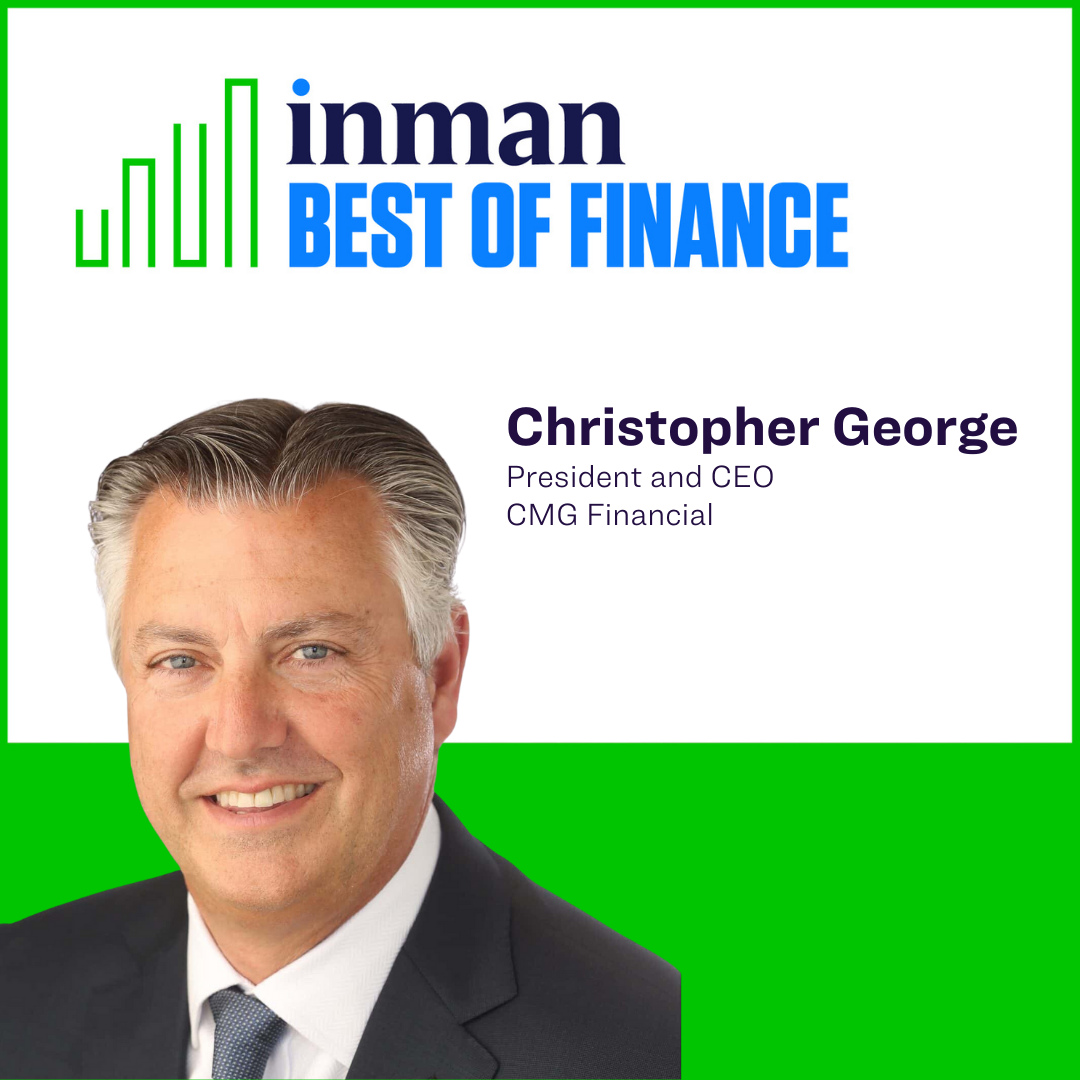 CMG Financial’s Chris Recognized in 2023 Best of Finance Awards